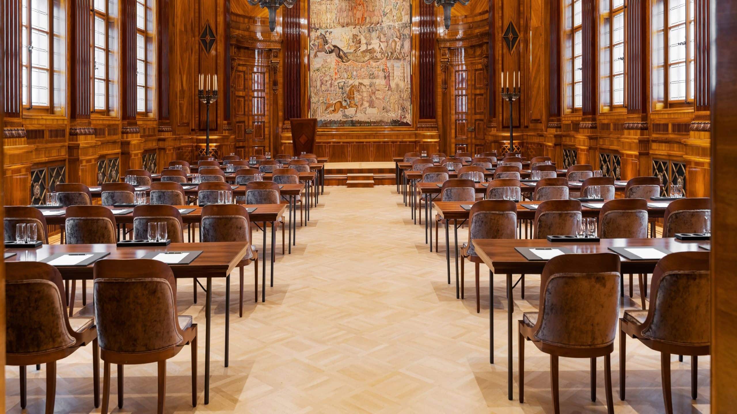 Park Hyatt Vienna Grand Salon Classroon
