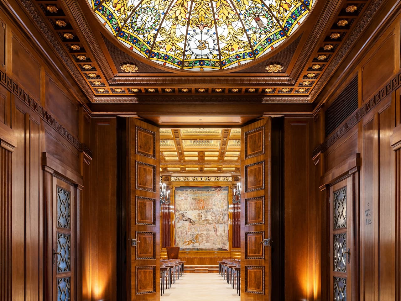 Grand Salon Entrance View