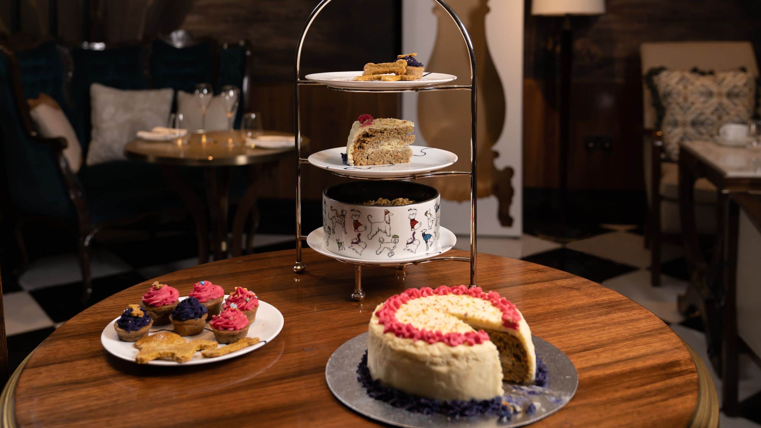 4 of 5 Great Scotland Yard Hotel Afternoon Tea Dog Food