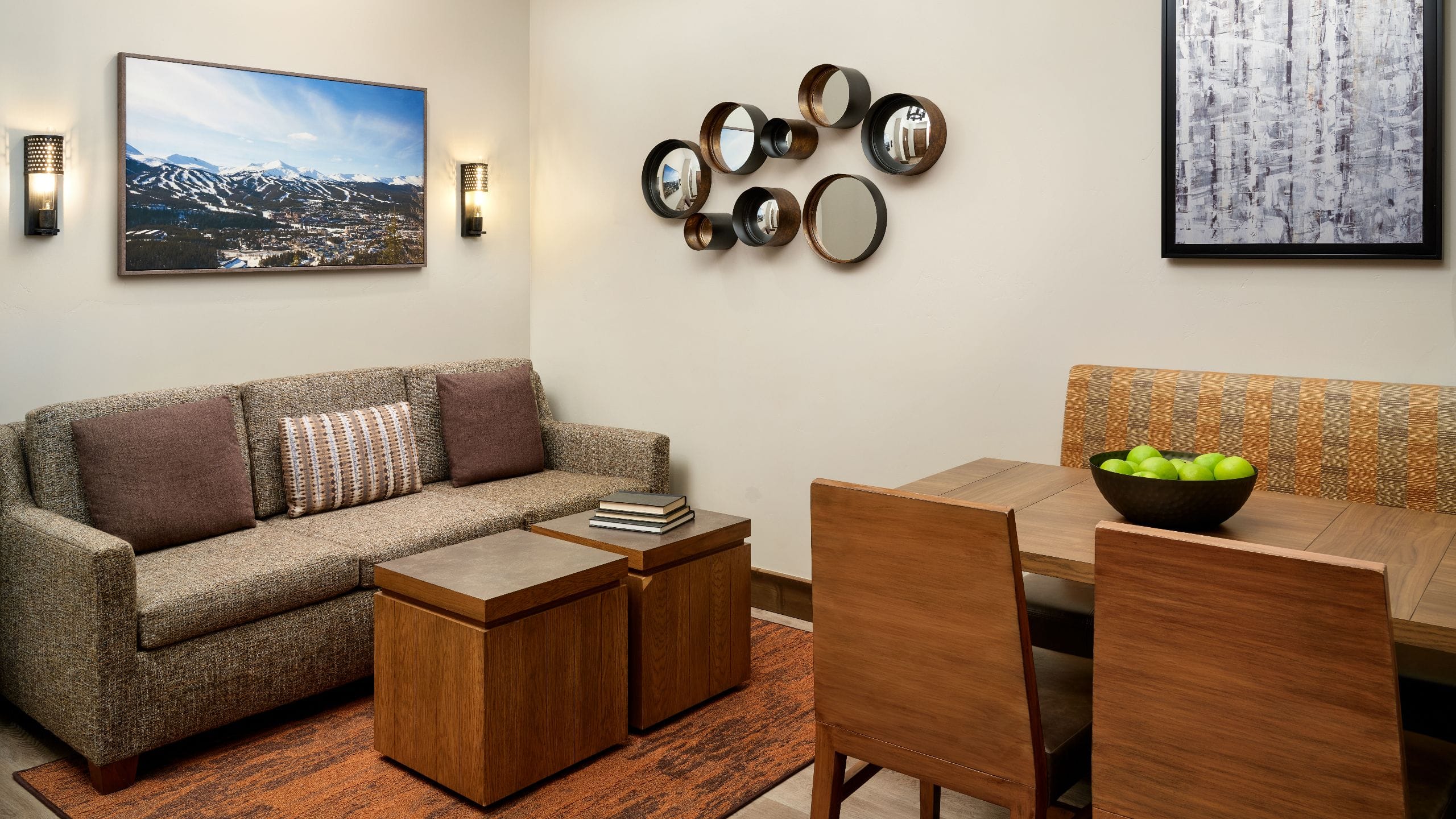 The Ranahan One Bedroom Suite Dining Room