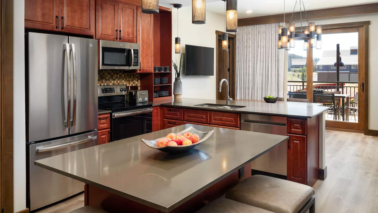Two Bedroom Villa Kitchen