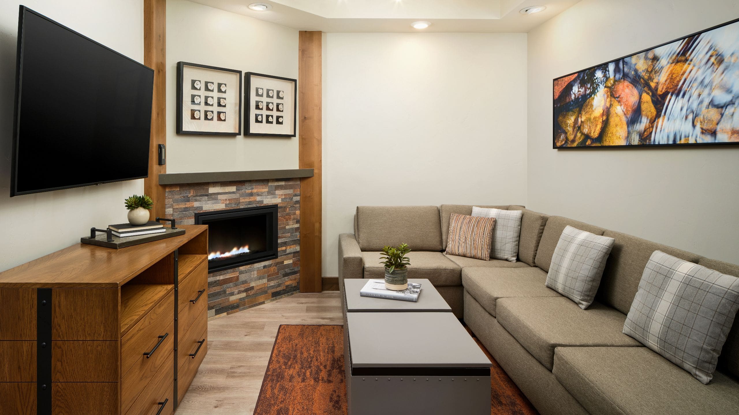 3/3 The Ranahan Two Bedroom Villa  Living Room