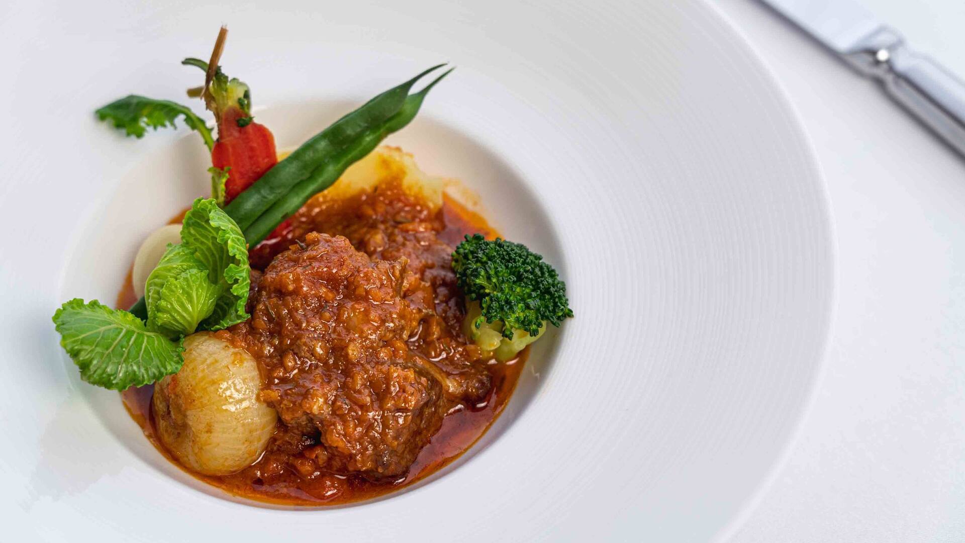 Hyatt Regency Hakone Resort & Spa| Dining Room Stewed Lamb