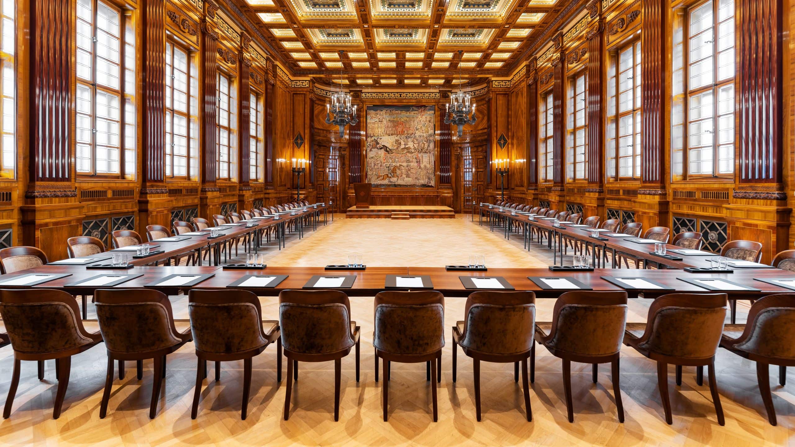 Park Hyatt Vienna Grand Salon U-shape Front View