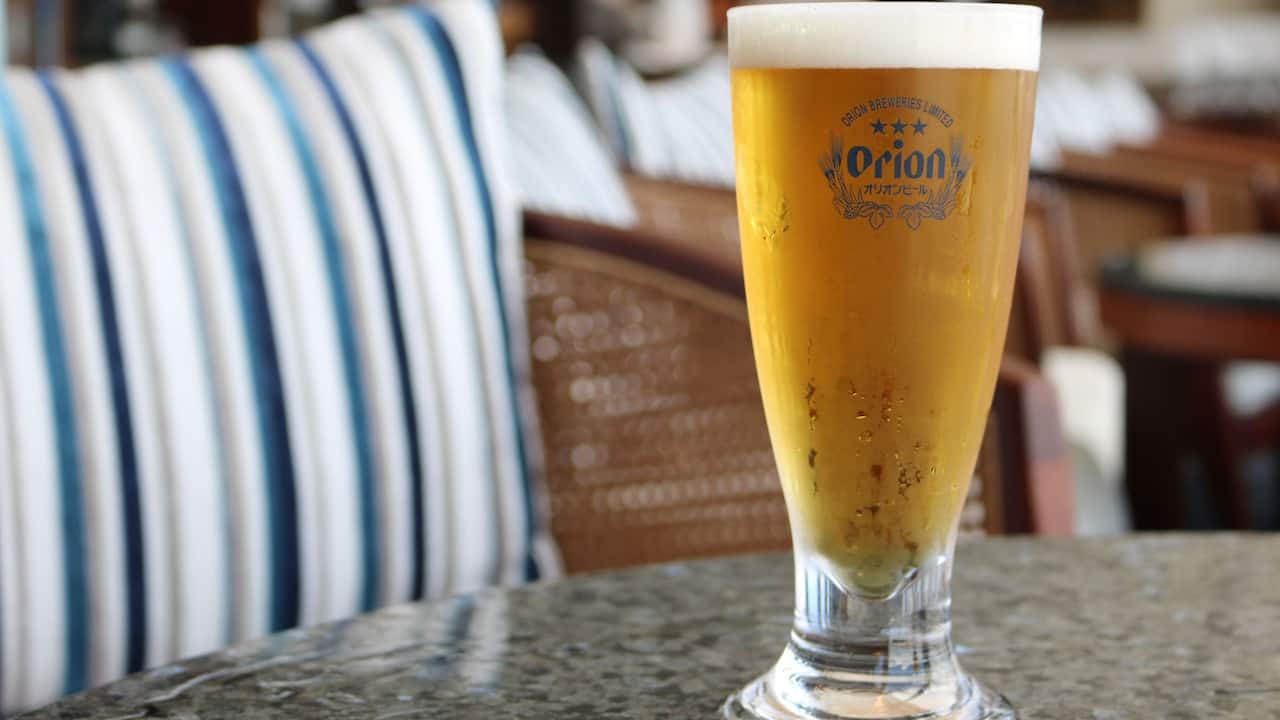 Hyatt Regency Naha Okinawa Regency Club Lounge Orion Beer
