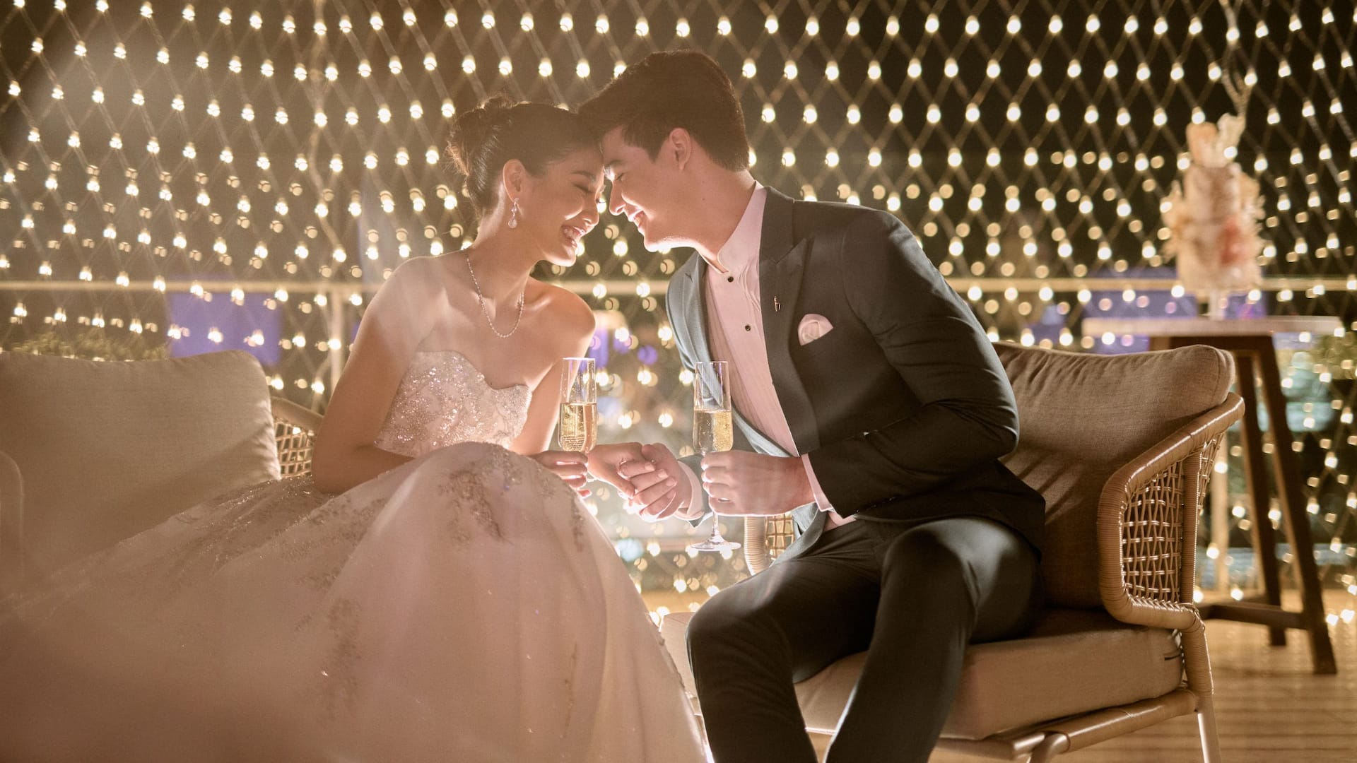 Hyatt Regency Bangkok Sukhumvit Rooftop Wedding Night
