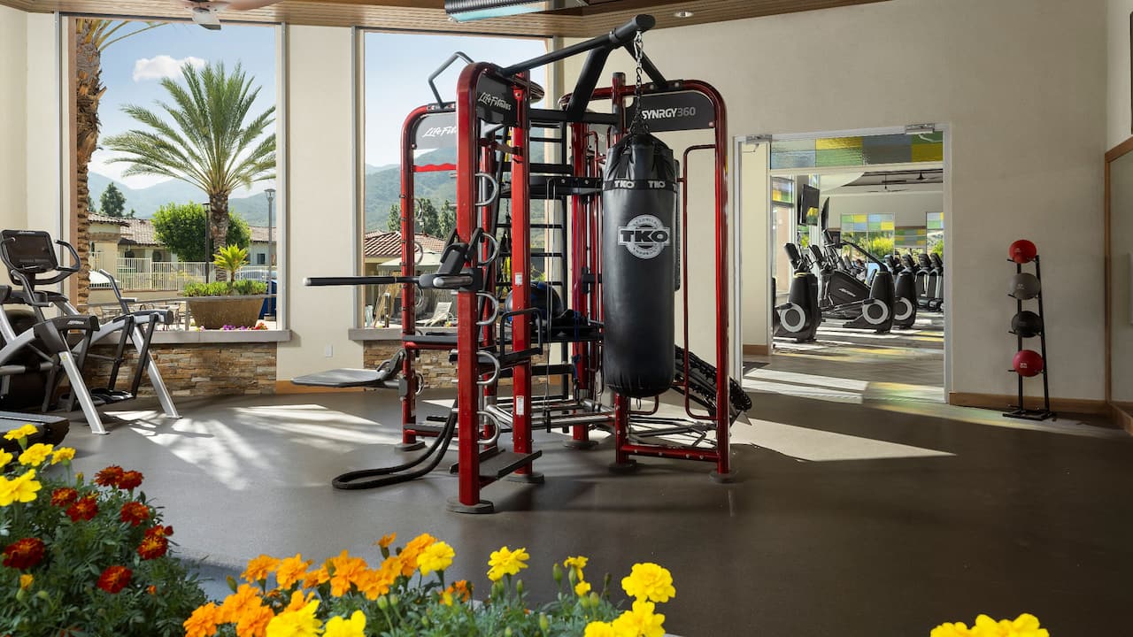 Fitness Center Outdoor Area