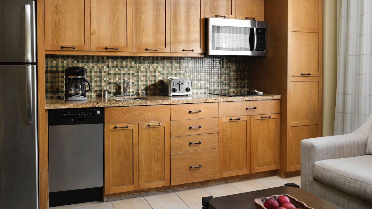 Mountain Villas One Bedroom Suite Kitchen