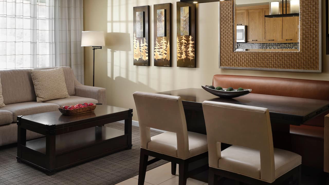 Mountain Villas One Bedroom Suite Living Room