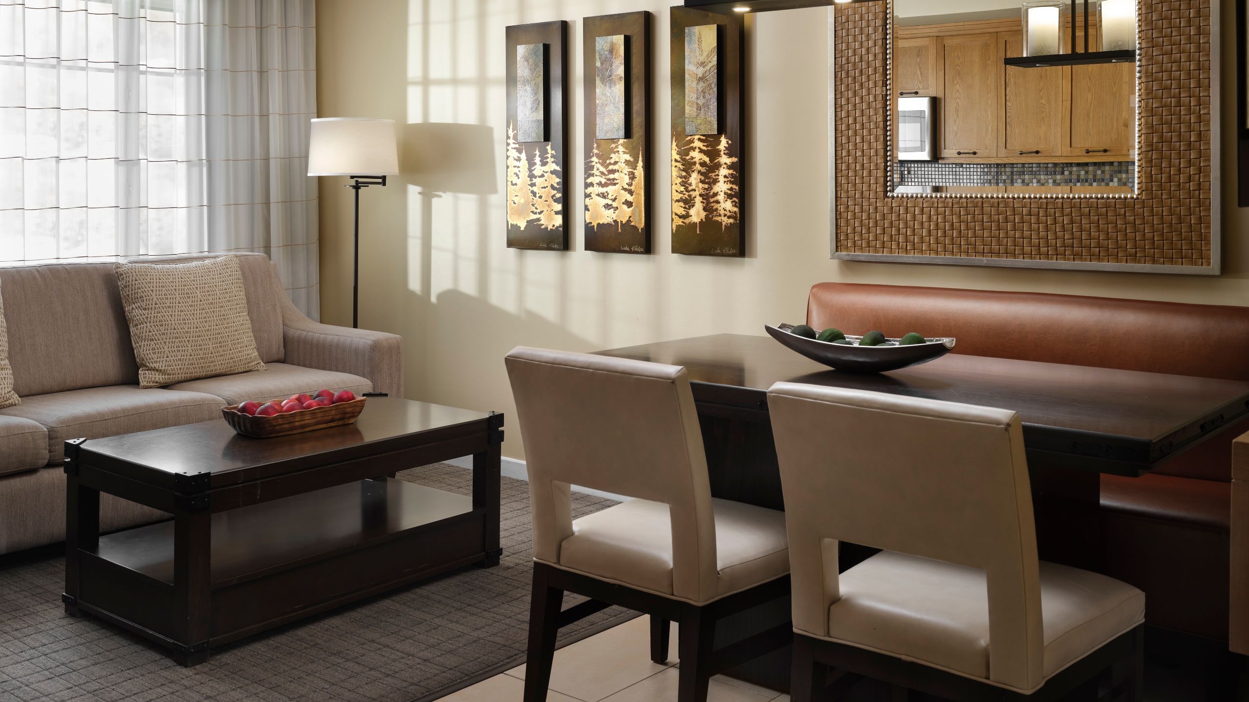 2/3 The Welk Mountain Villas One Bedroom Suite Living Room