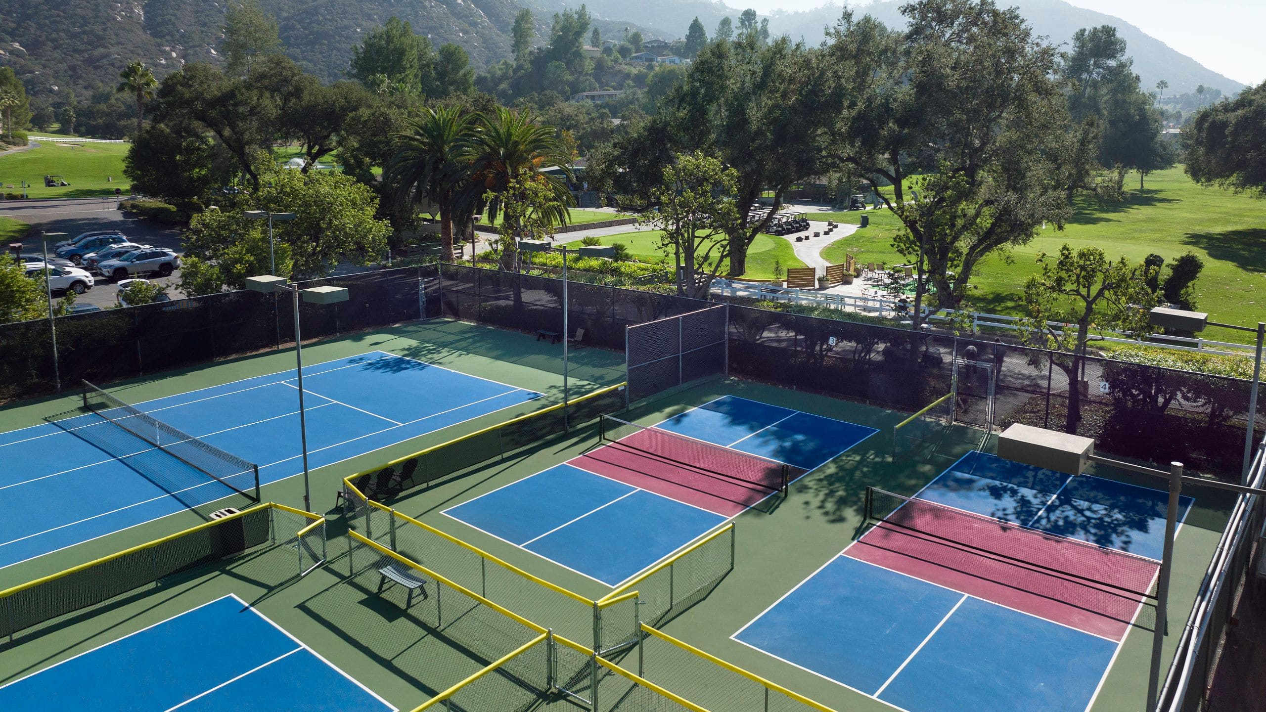 The Welk Pickle Ball Courts