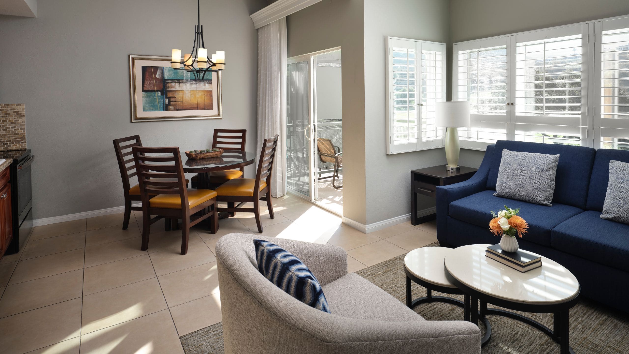 4/4 The Welk Villas On The Greens One Bedroom Suite Living Room