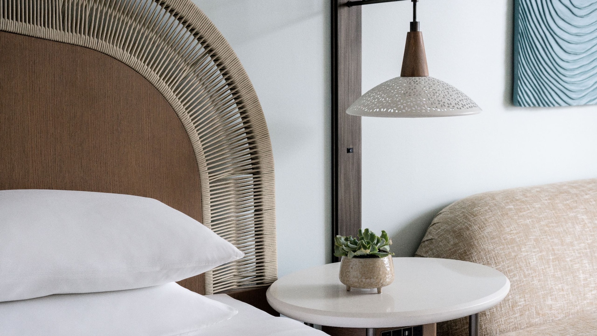 6/6 Hyatt Regency Coconut Point Resort and Spa Guestroom Detail Bedside King