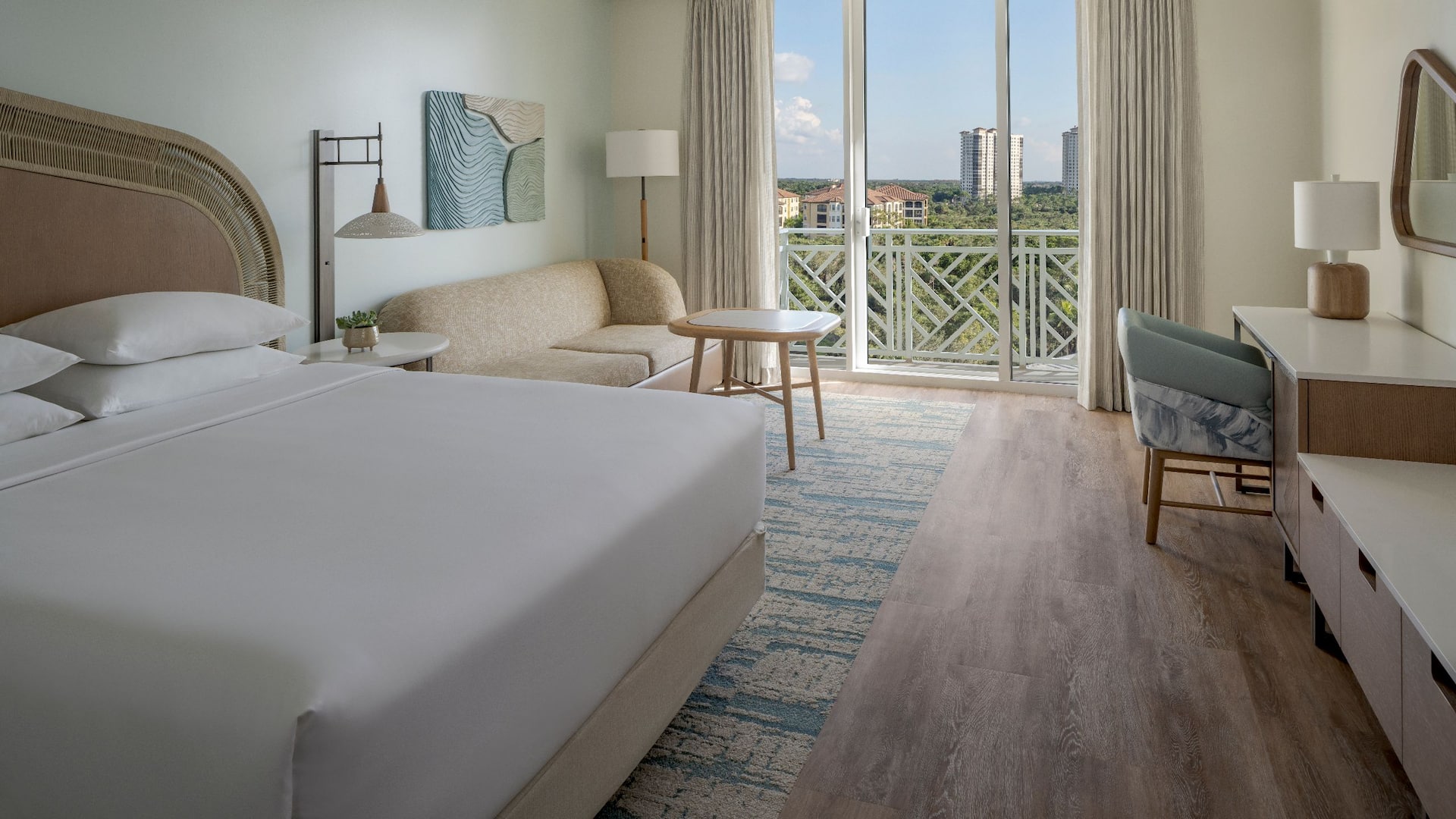 2/4 Hyatt Regency Coconut Point Resort and Spa King Ada Guestroom
