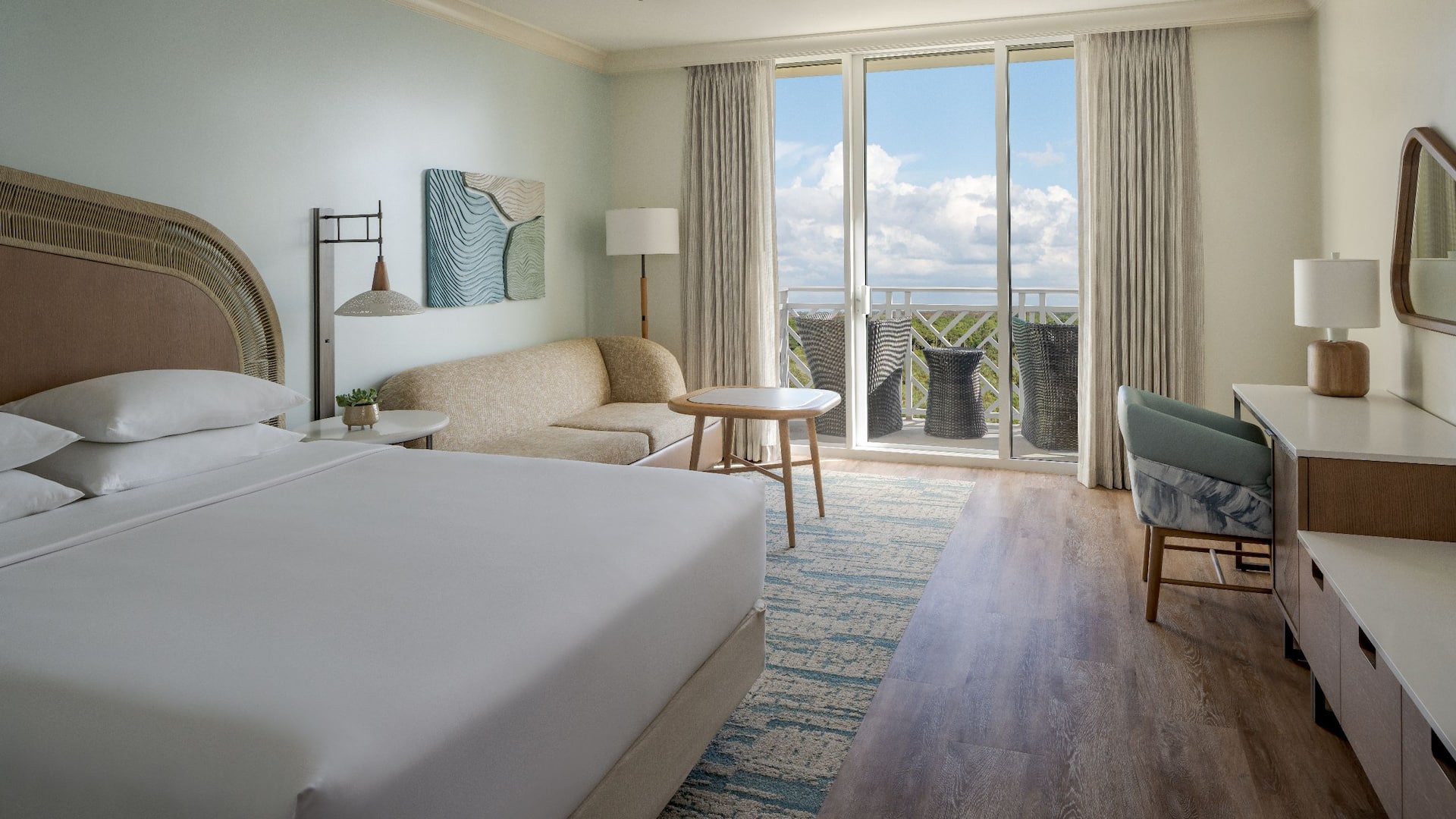 2/6 Hyatt Regency Coconut Point Resort and Spa King Balcony With Sofabed