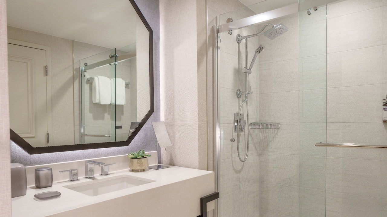 Hyatt Regency Coconut Point Resort and Spa King Bathroom Shower