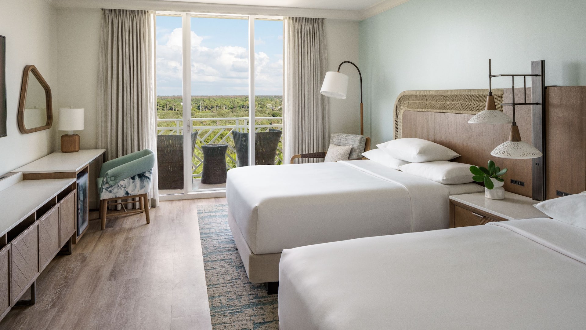 2/5 Hyatt Regency Coconut Point Resort and Spa Queen Partial Bay View Balcony