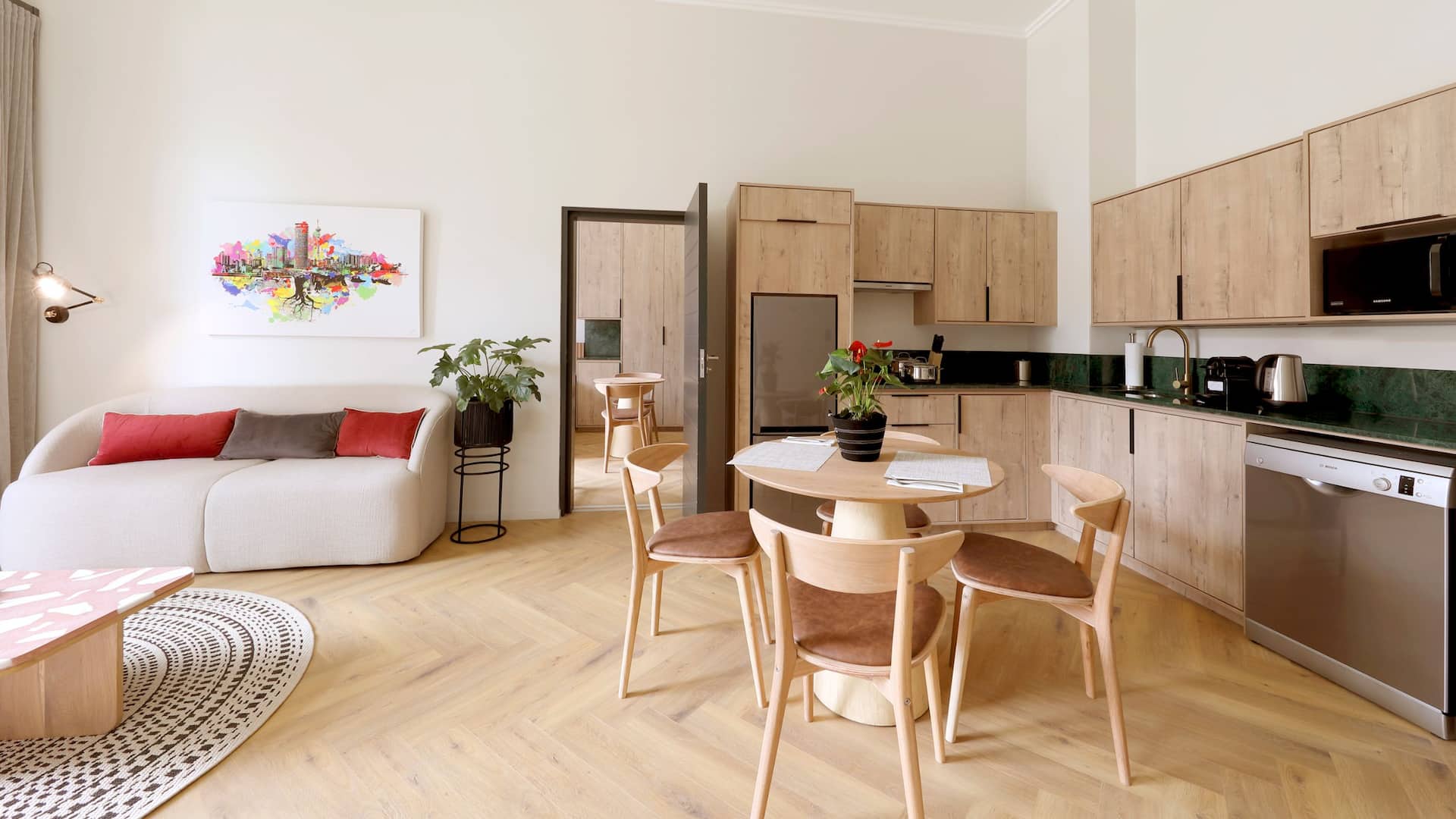Hyatt House Johannesburg Rosebank Two Bedroom Suite Kitchen