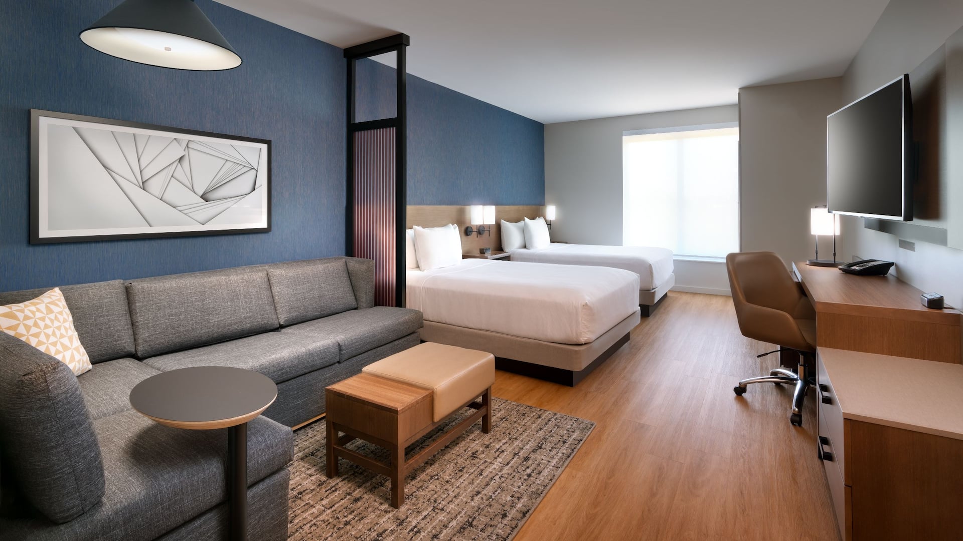 1 von 3 Hyatt Place Fayetteville / Springdale Double Beds Guestroom