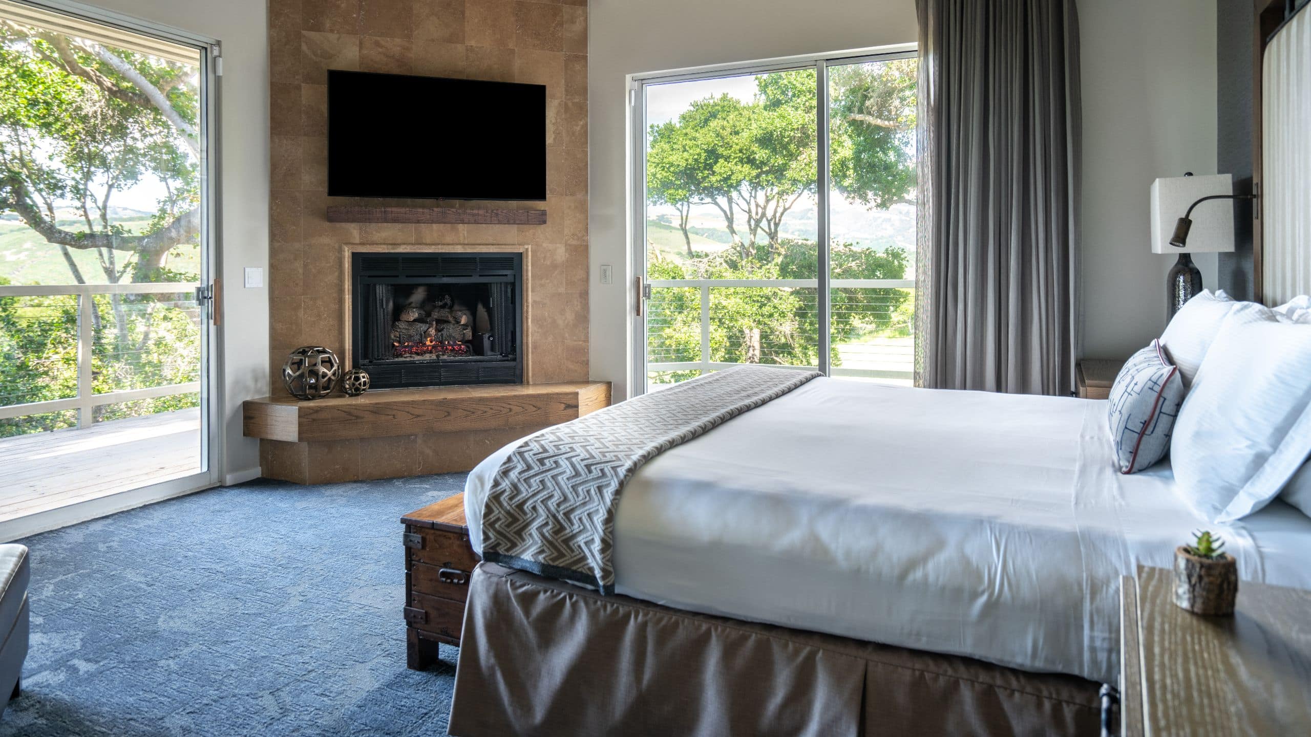 2/6 Carmel Valley Ranch Ranch Suite King Bedroom
