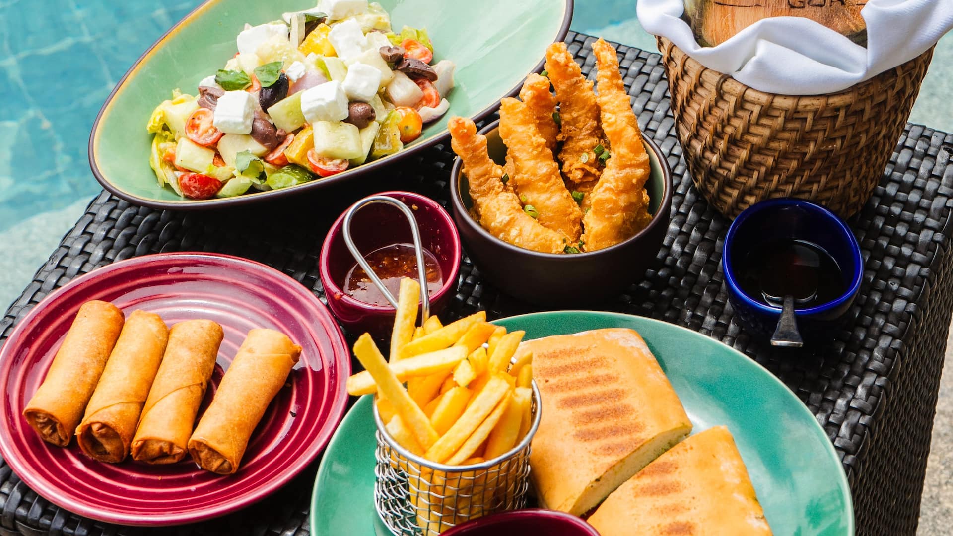 Grand Hyatt Goa Poolside Food