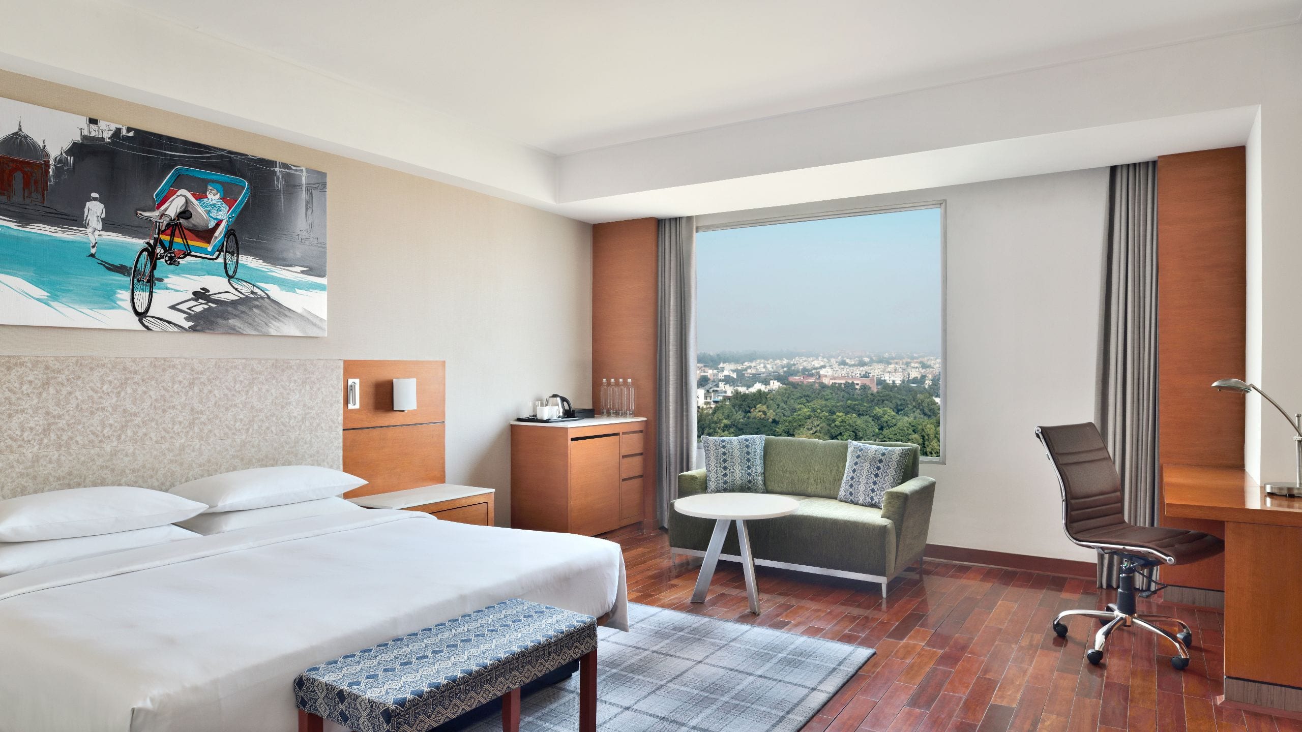 1 of 1 Hyatt Centric Janakpuri New Delhi Suite Bedroom