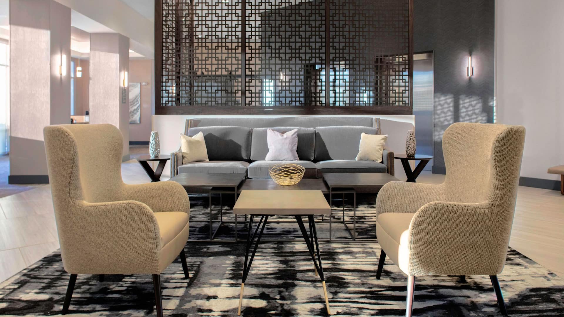 Hyatt House Charlotte / Rea Farms Lobby Seating Area
