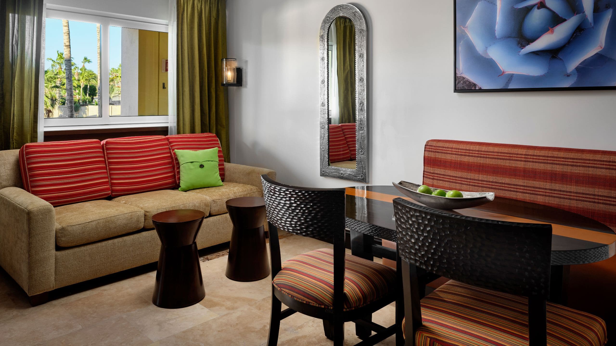 Sirena Del Mar One Bedroom Deluxe Suite Living Room