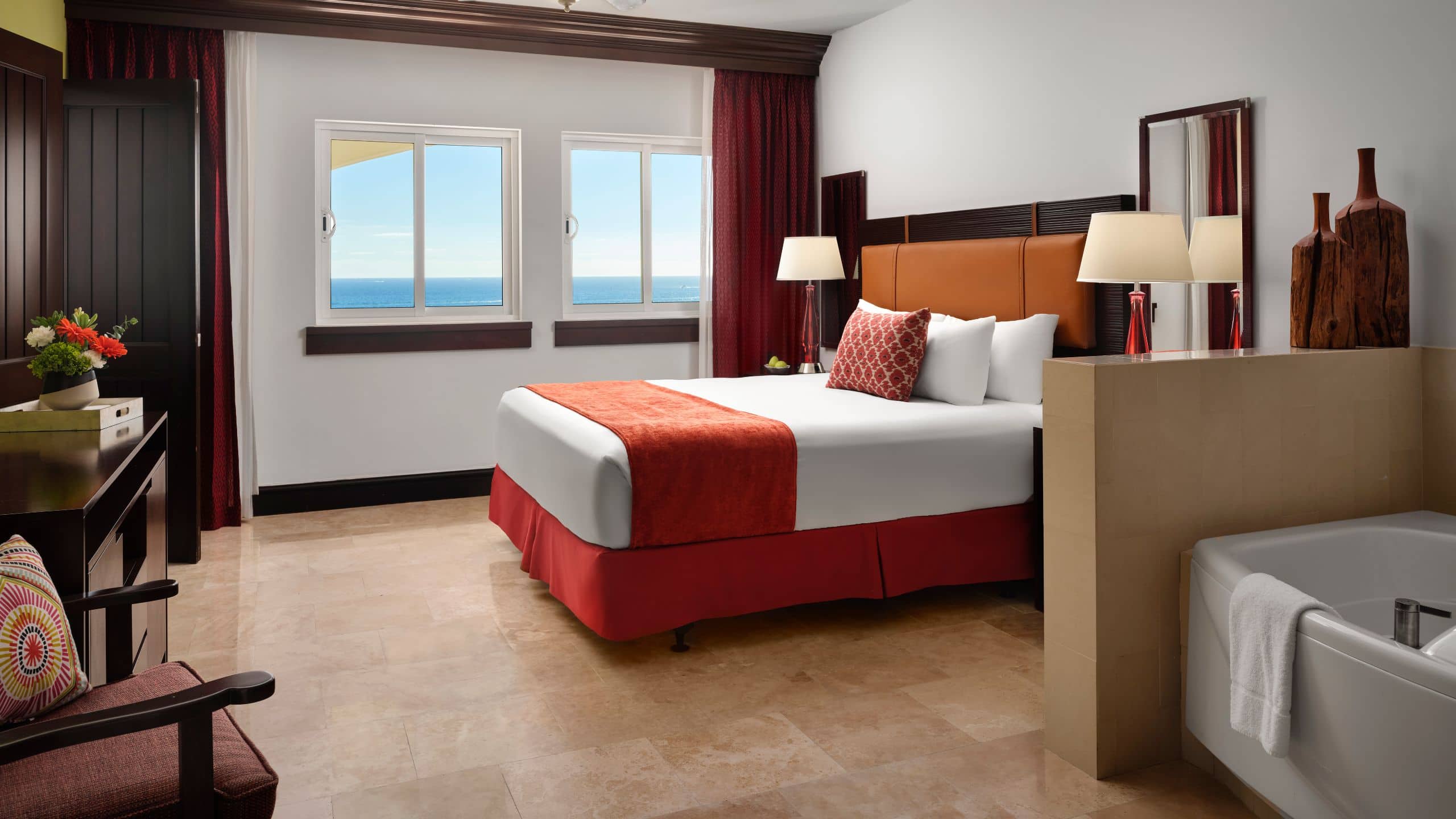 Sirena Del Mar One Bedroom Premiere Villa Master Bedroom