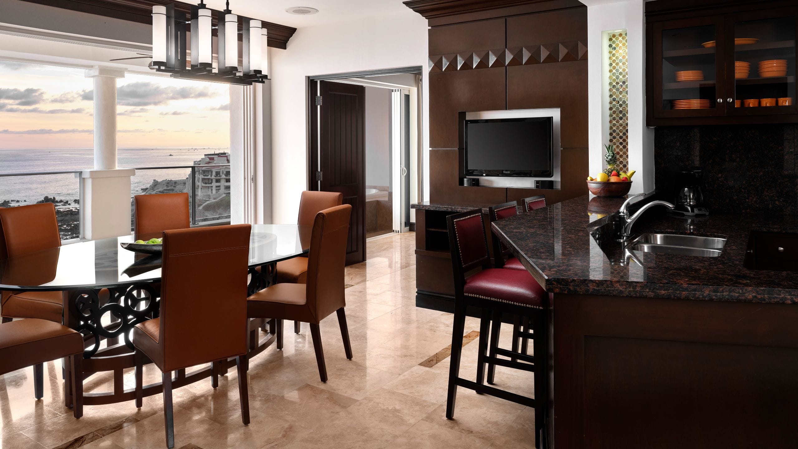 6 of 6 Sirena Del Mar Two Bedroom Villa Penthhouse Dining Room