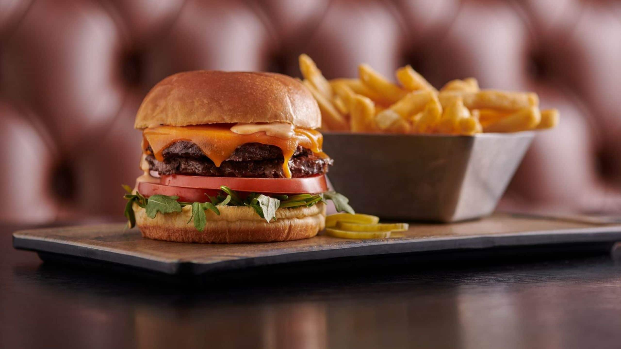 Cheeseburger And Fries