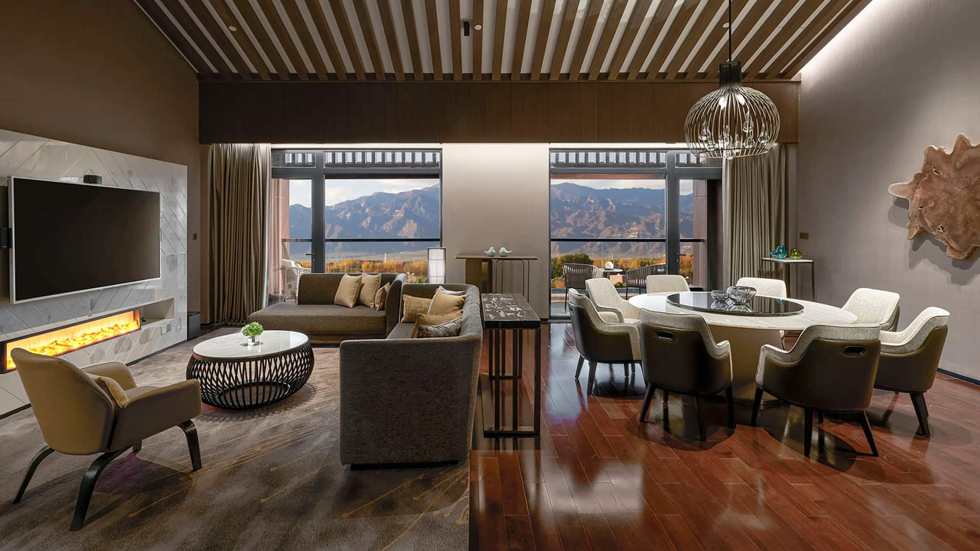Hyatt Regency Beijing Shiyuan Presidential Suite Living Room