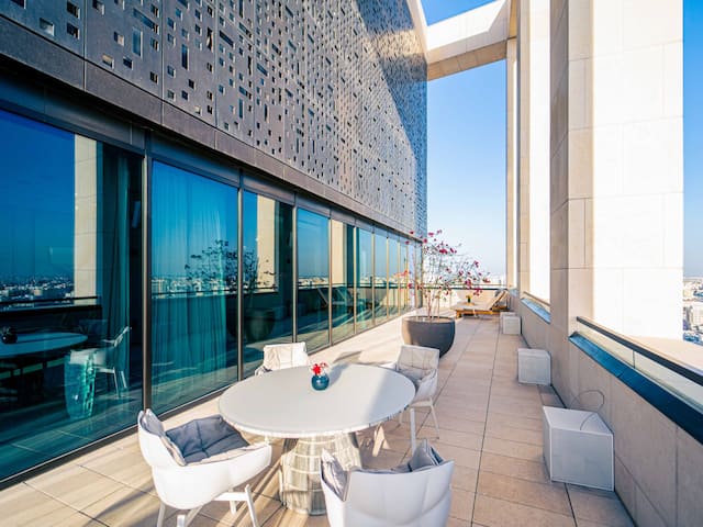 Exterior of diplomatic suite