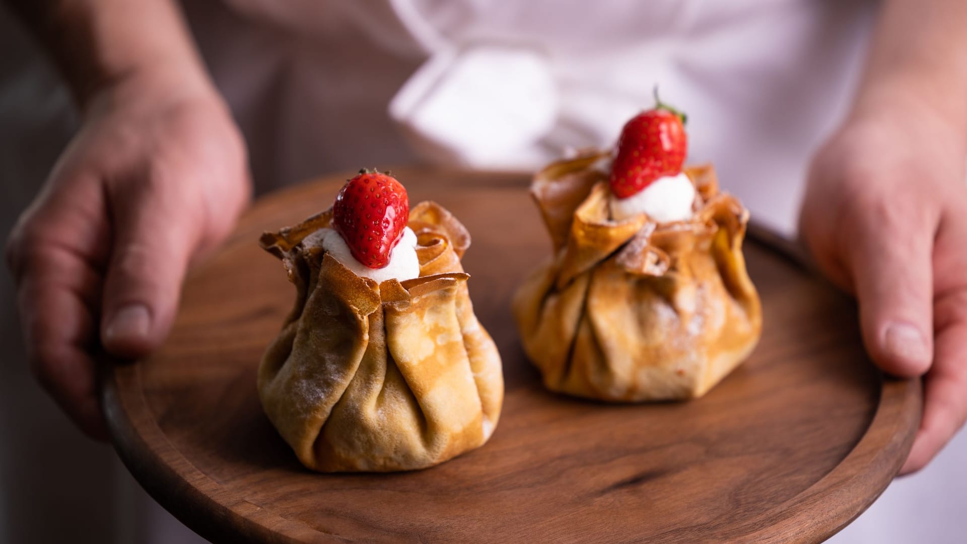 Hyatt Regency Kyoto Strawberry Crape Cake
