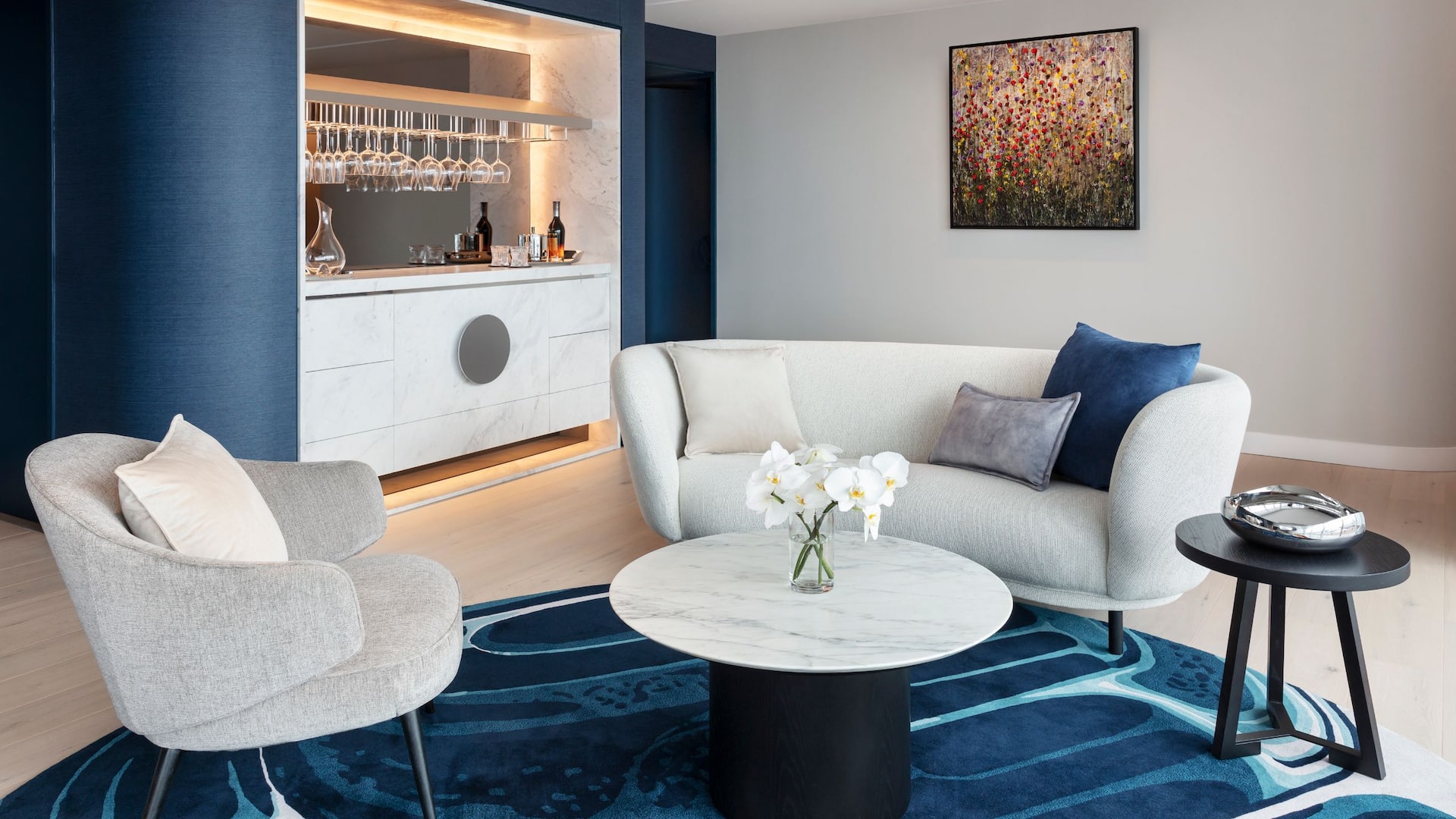 Hyatt Regency Sydney Regency Terrace Suite Living Room Bar