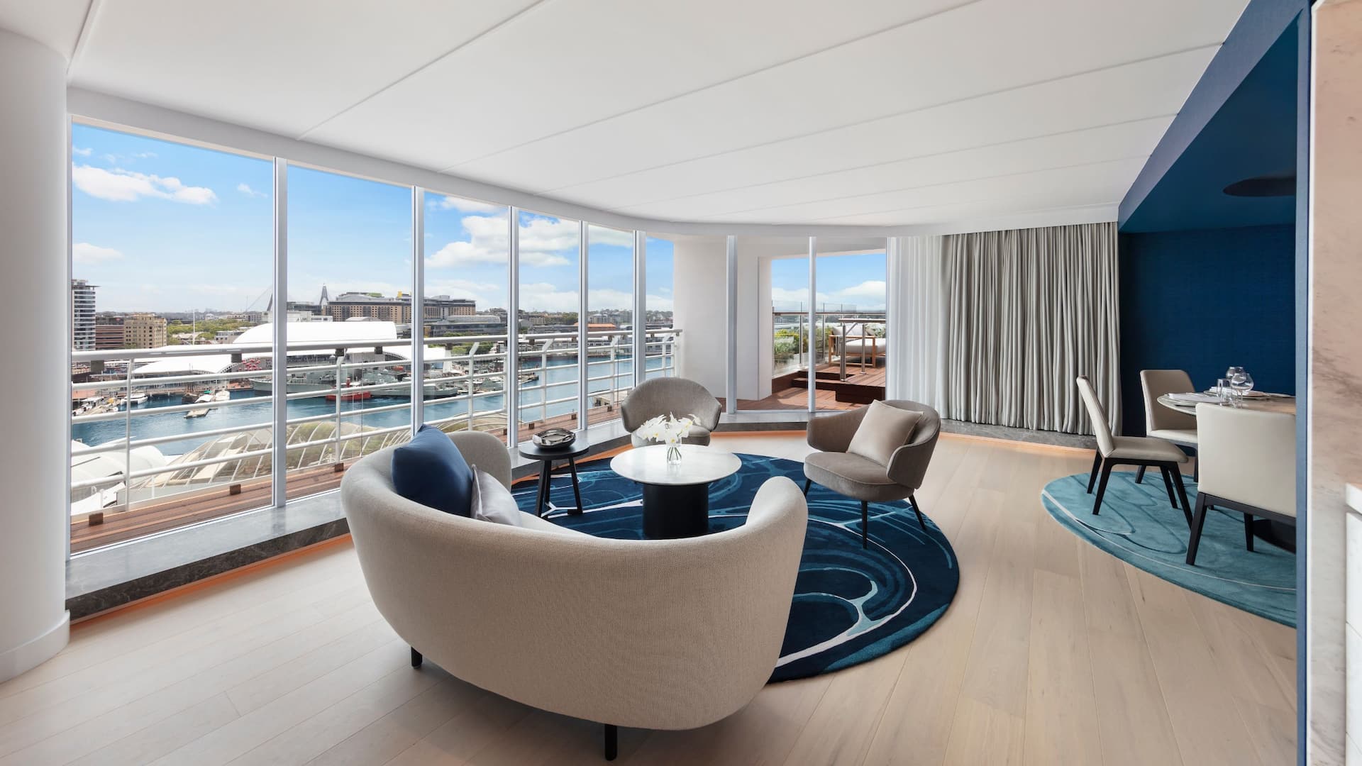 Hyatt Regency Sydney Regency Terrace Suite Living Room