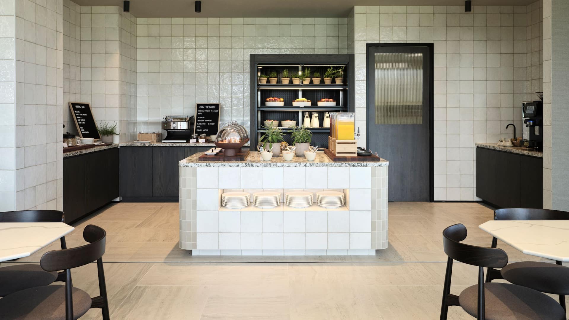 Hyatt Place Melbourne Caribbean Park Breakfast Station Countertop
