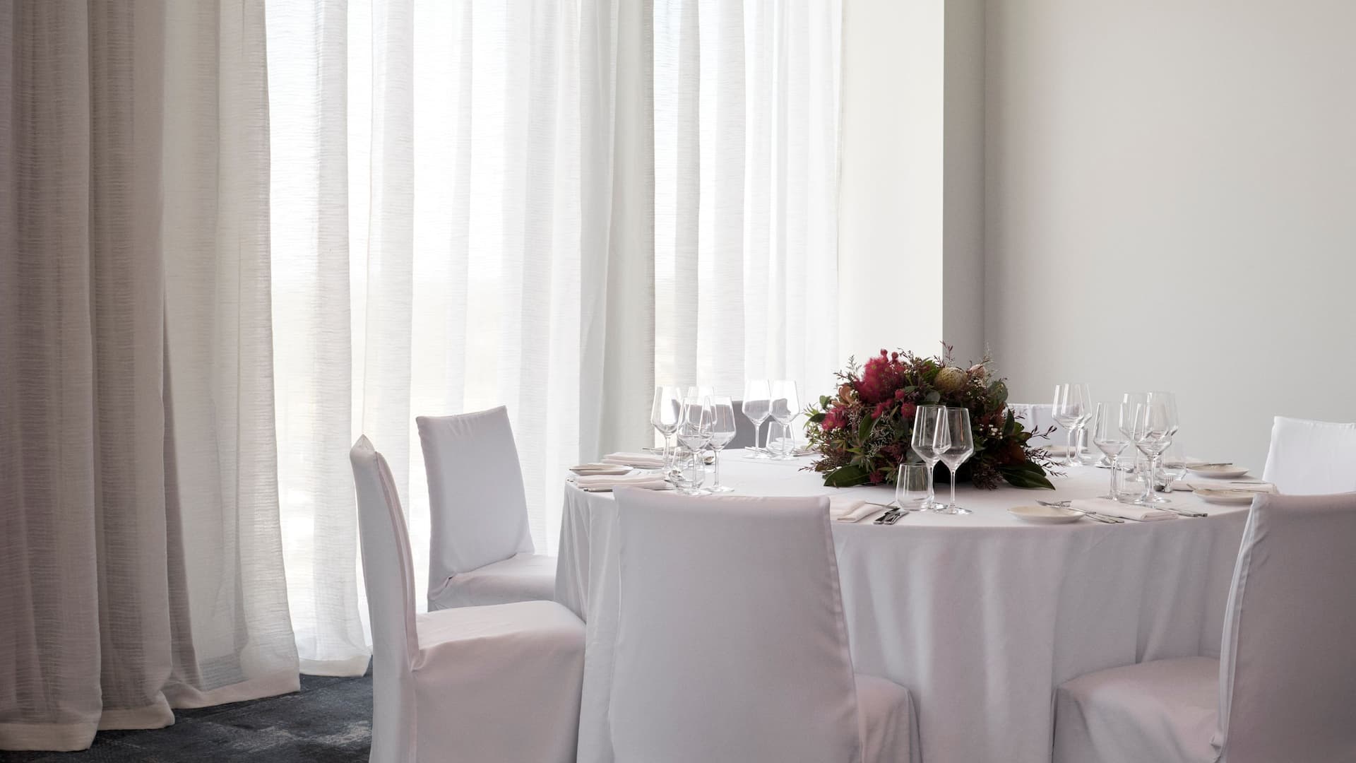 2 of 4 Hyatt Place Melbourne Caribbean Park Meeting Place Table Setup