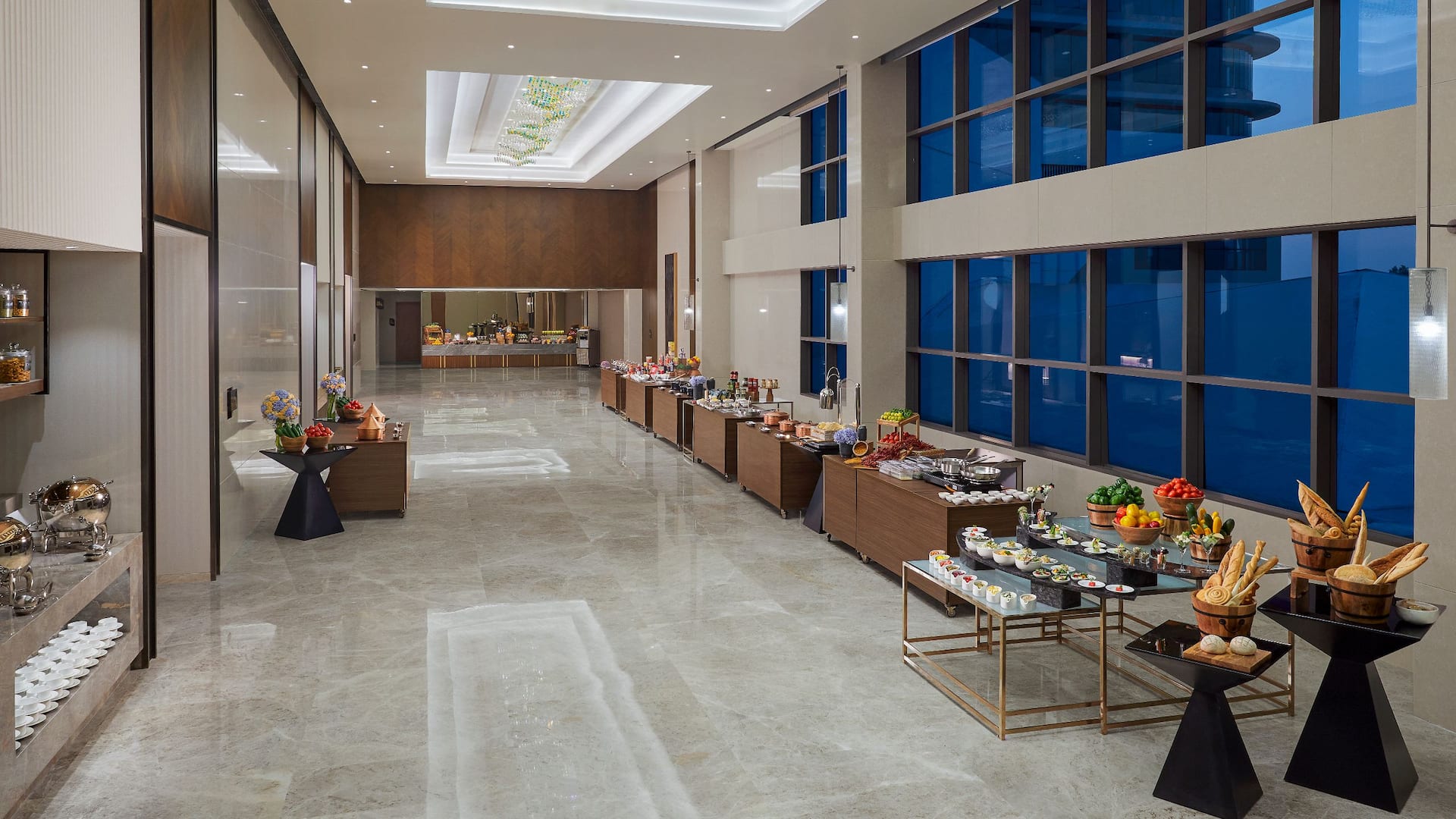Hyatt Place Vadodara Ballroom Prefunction Buffet