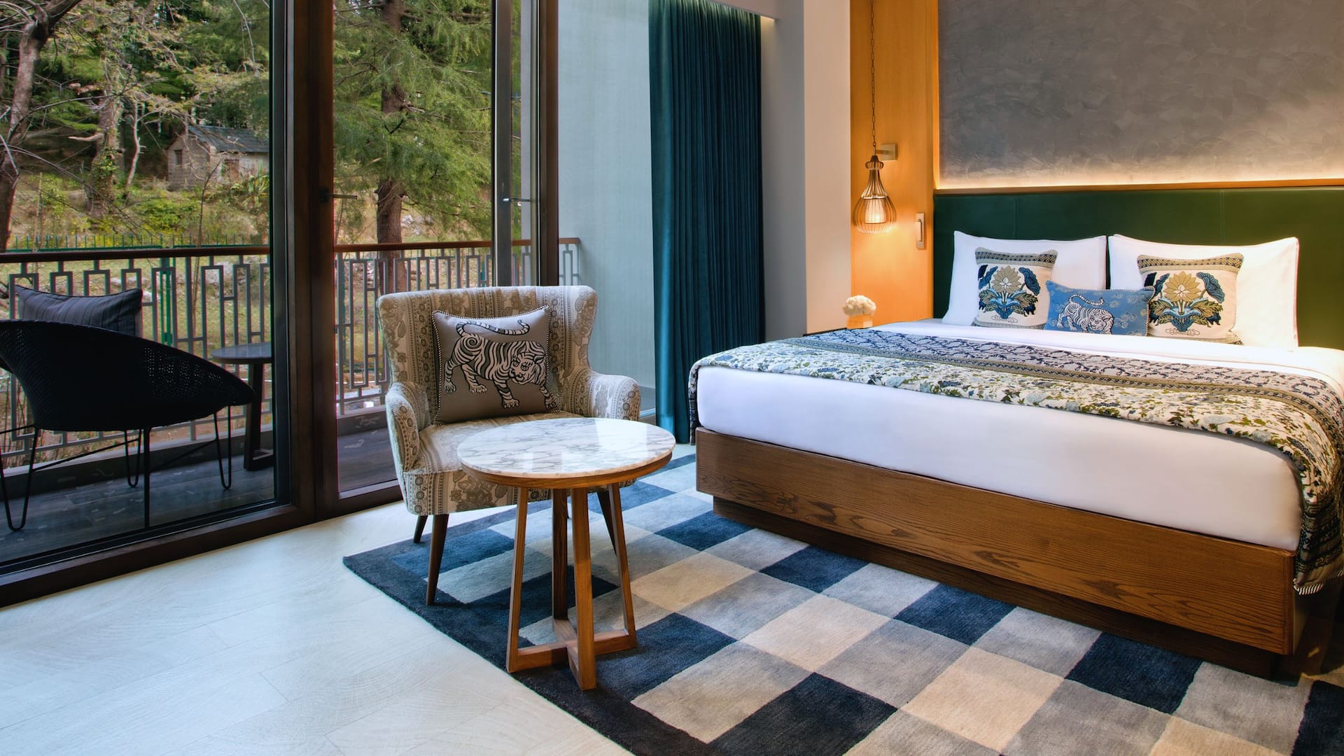 Hyatt Regency Dharamshala Resort Two Bhk Master Bedroom Daylight View