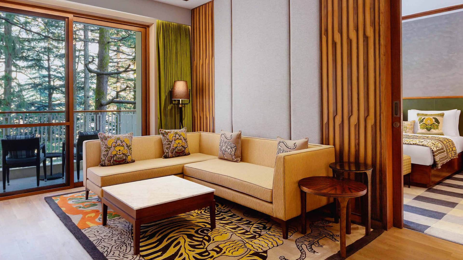 Hyatt Regency Dharamshala Resort Dhmrm Suite Living Room Angle
