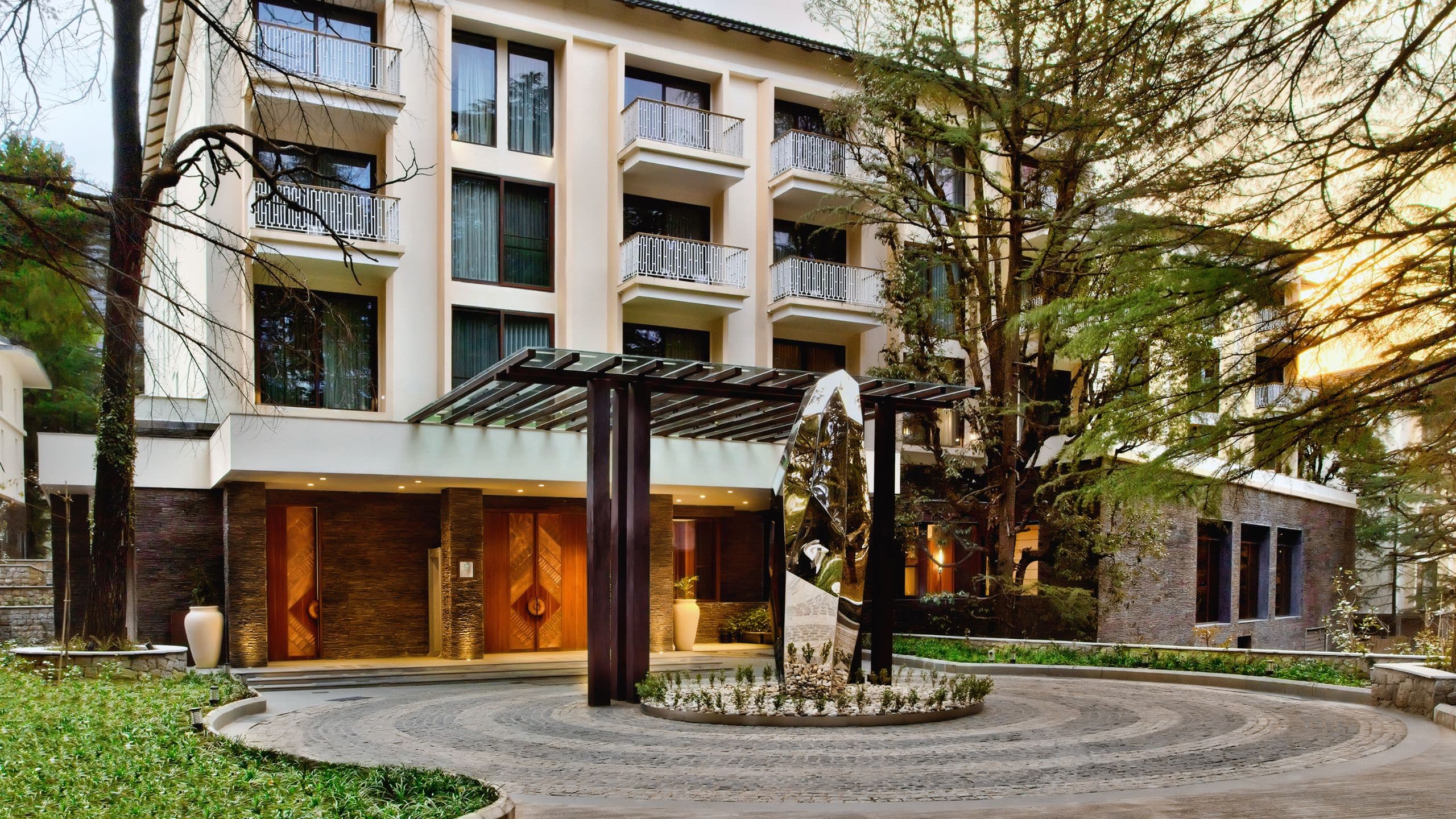 Hyatt Regency Dharamshala Resort Facade Exterior