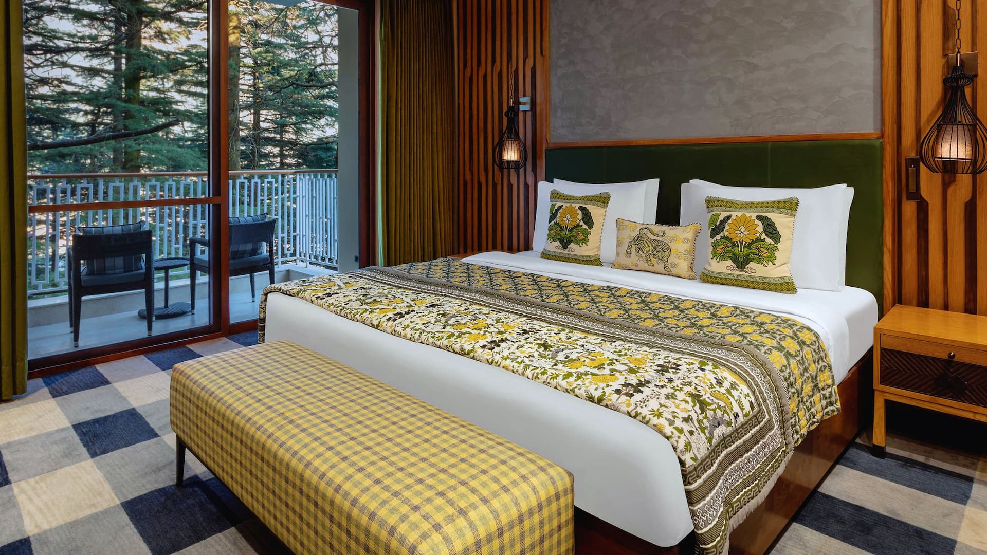 Hyatt Regency Dharamshala Resort Suite Bedroom