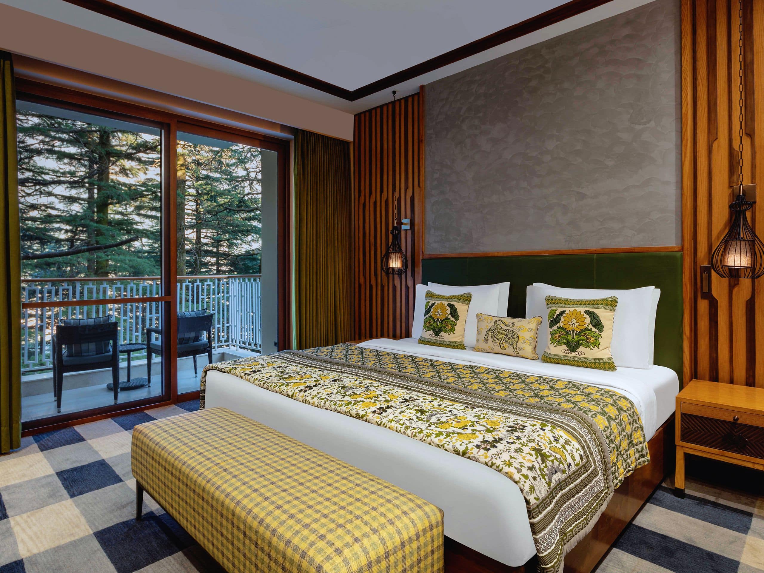 Hyatt Regency Dharamshala Resort Suite Balcony Bedroom 