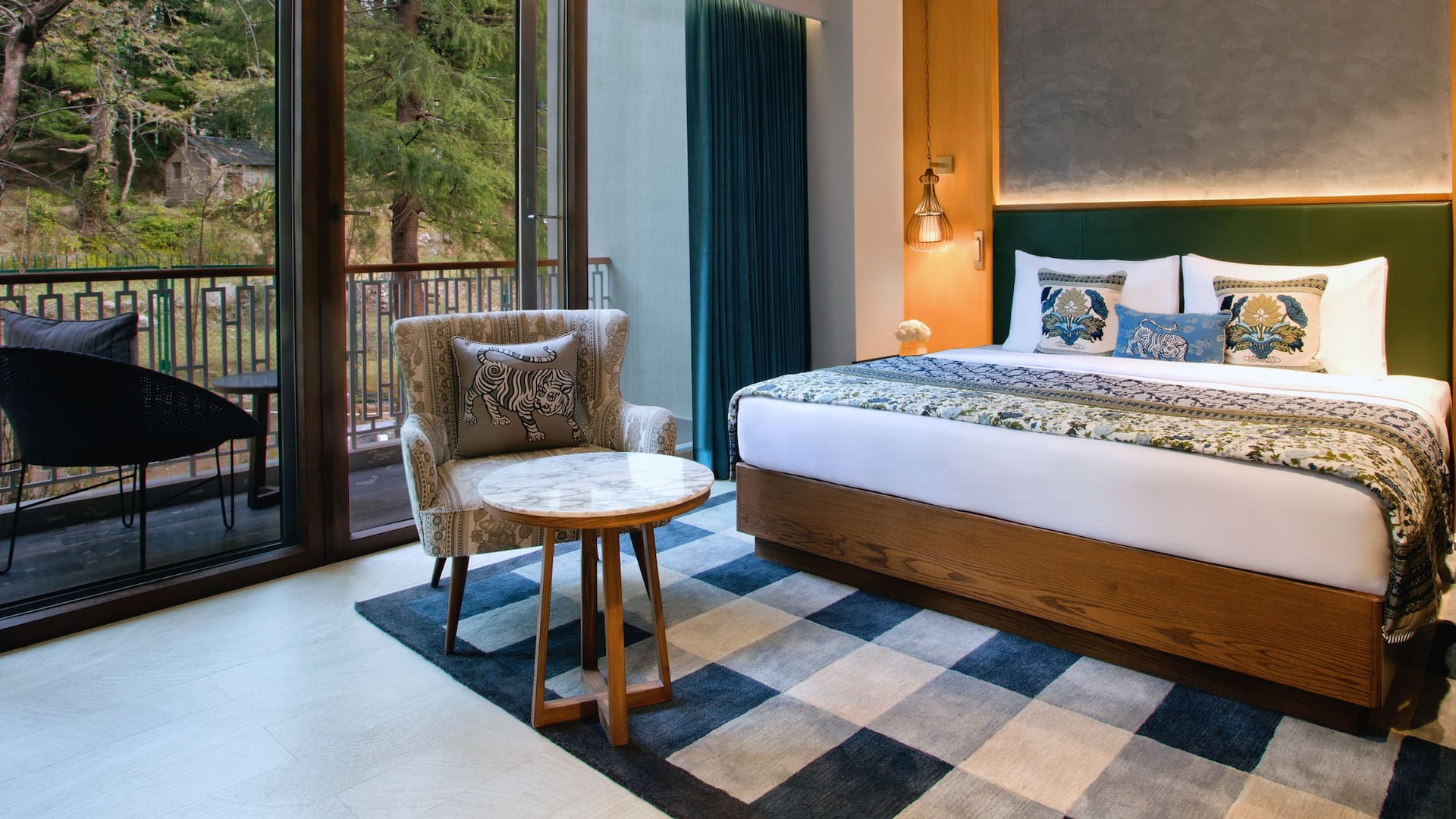 Hyatt Regency Dharamshala Resort Two Bhk Master Bedroom Daytime View