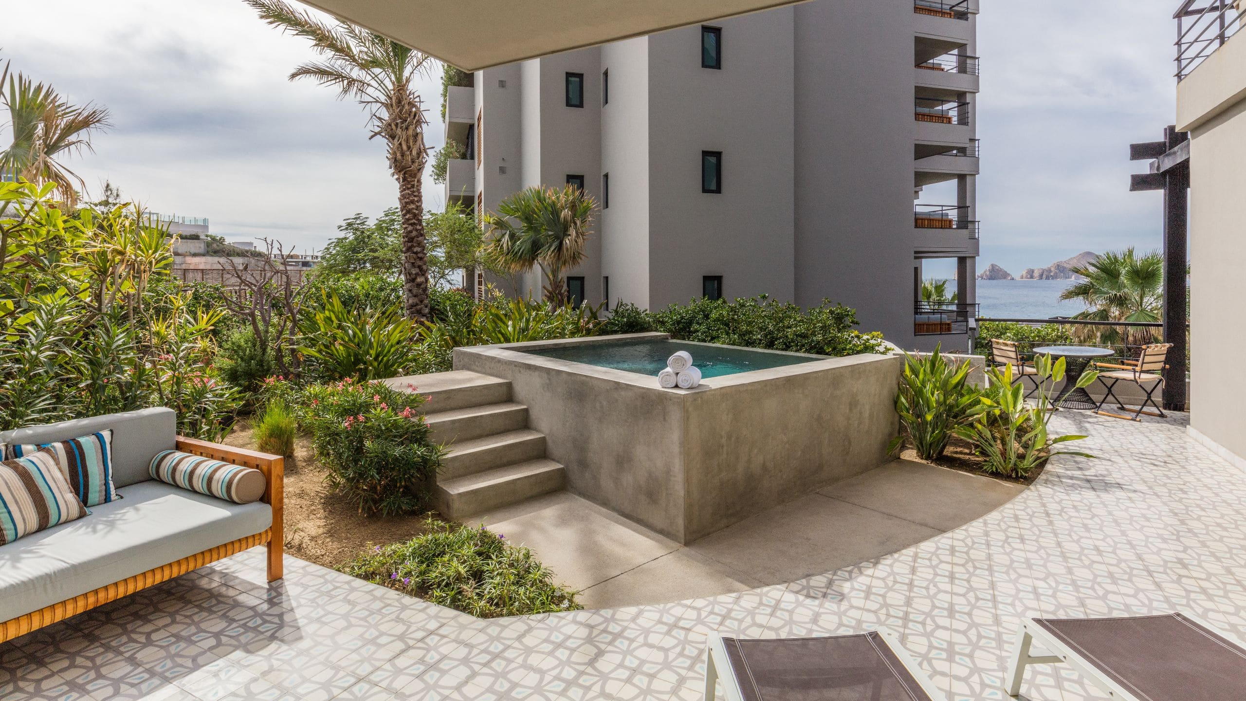The Cape, a Thompson Hotel Two Bedroom Residences Plunge Pool Double Bedroom