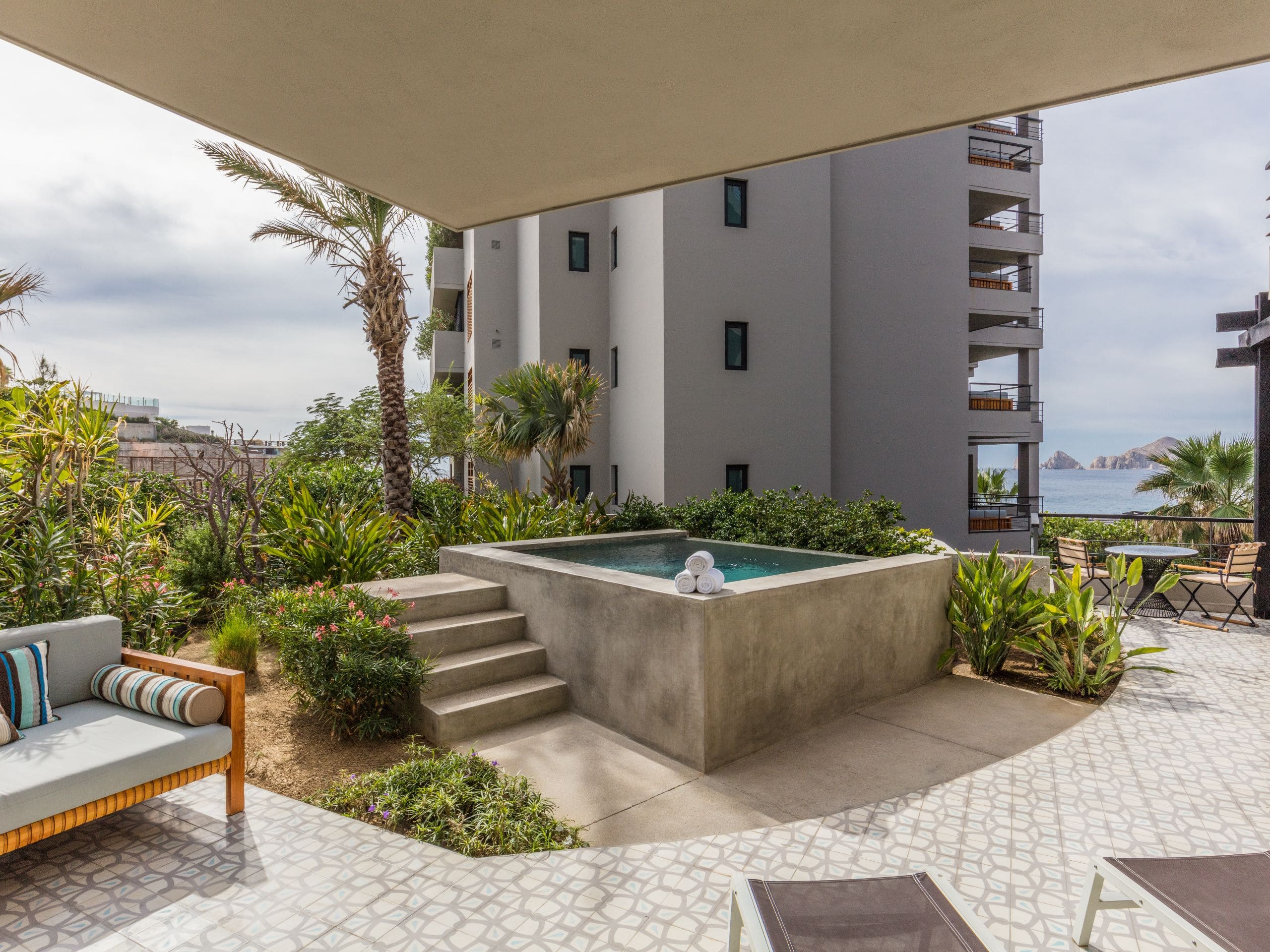 The Cape, a Thompson Hotel Two Bedroom Residences Plunge Pool Double Bedroom
