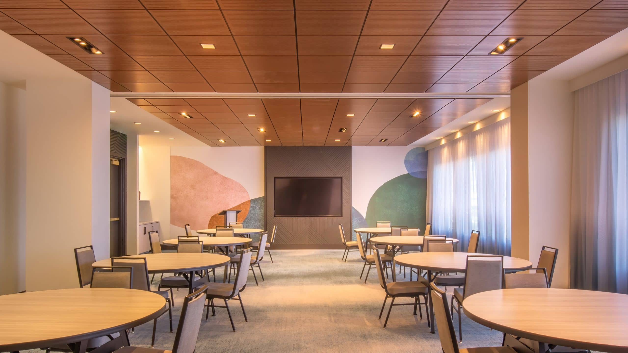 Hyatt Centric Buckhead Atlanta Artisan Meeting Room Banquet Rounds