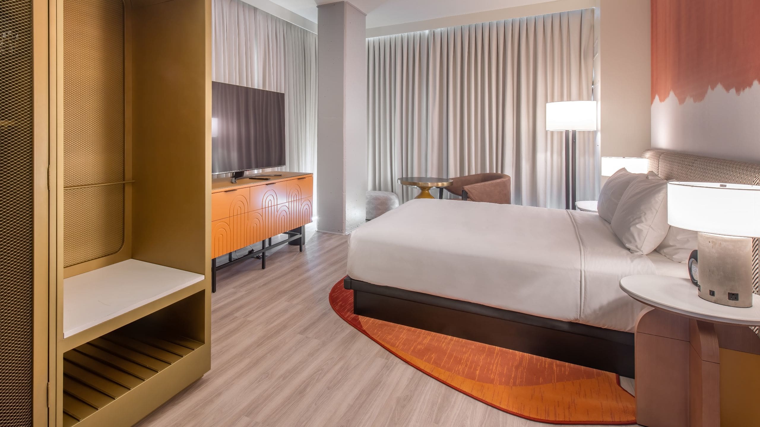 Hyatt Centric Buckhead Atlanta  Buckhead King Suite Tv View