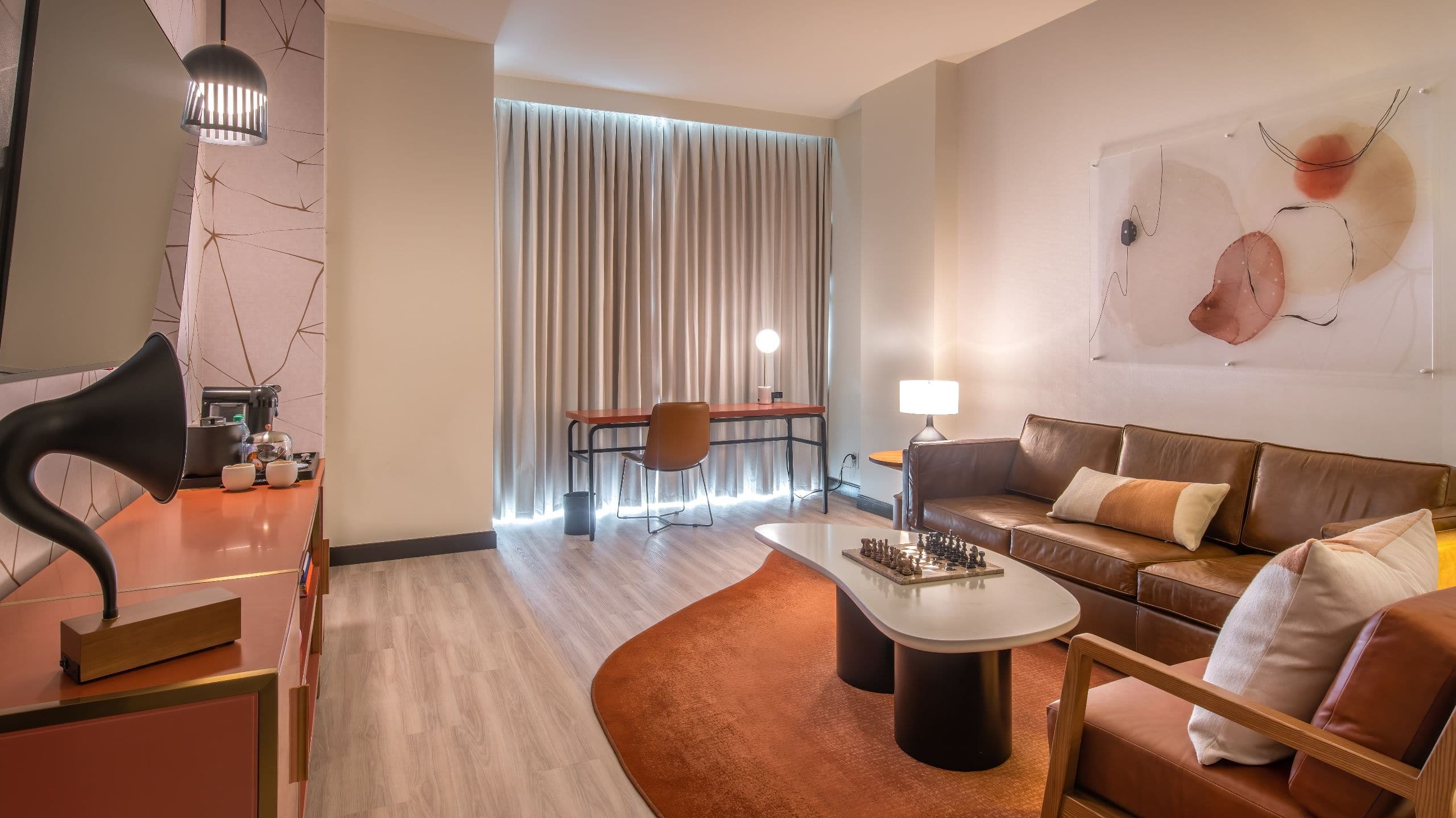 Hyatt Centric Buckhead Atlanta Buckhead Suite Living Room